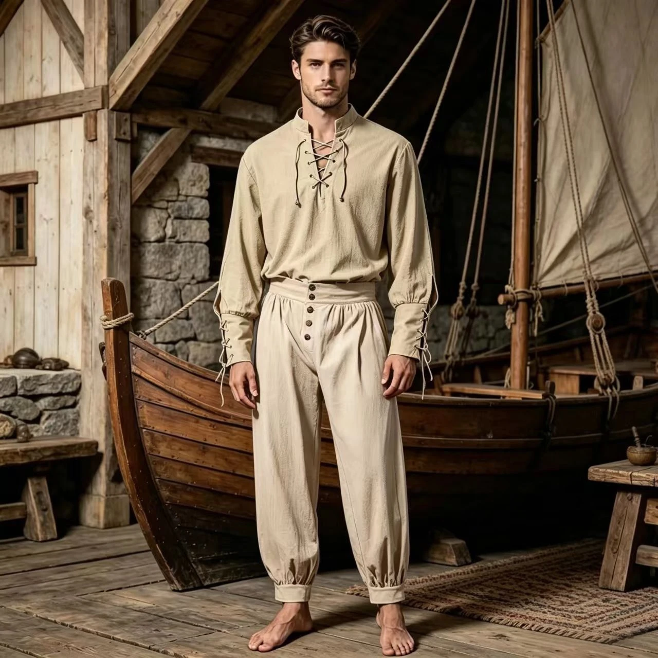 Shirts - قطعتان من ملابس التنكر للرجال المستوحاة