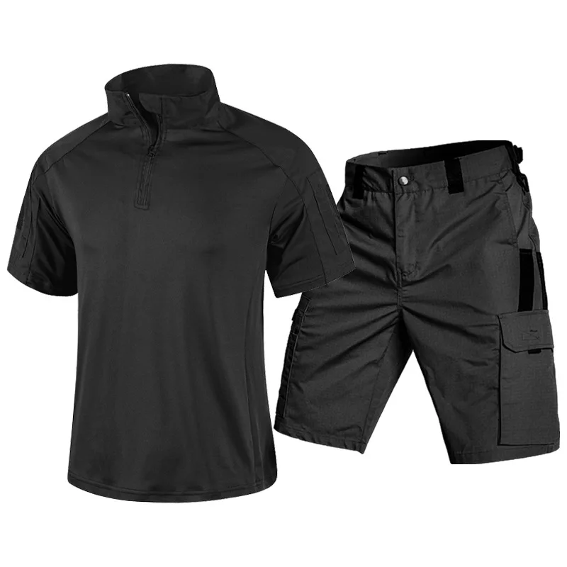 طقم تي شيرت تكتيكي قصير الأكما - مراجعة Tactical Military Shirt Cargo وسعره