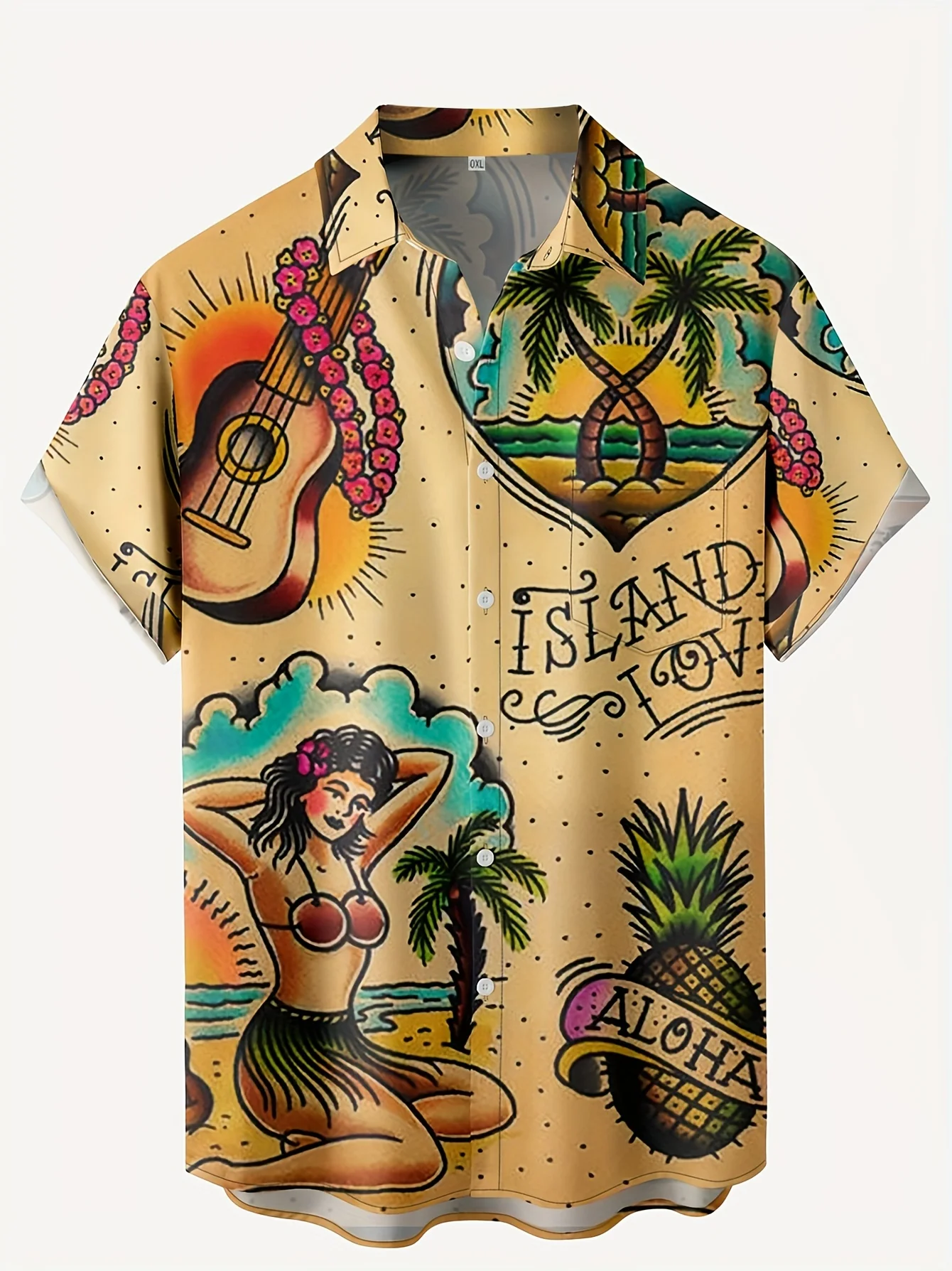قمصان هاواي رجالية متعددة الأن - مراجعة Vintage Hawaiian Floral Shirt وسعره